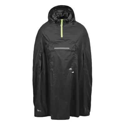 (S, Black) Trespass Unisex Adults QikPac Outdoor Walking Waterproof Pullover Coat Poncho