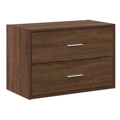 (brown oak, pcs) vidaXL Cabinets with Drawers Cupboard Sideboard Highboard Engineered Wood