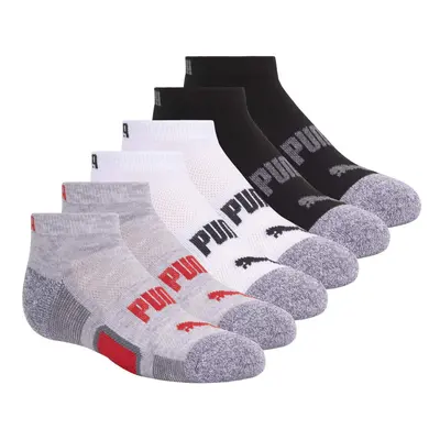 PUMA boys Puma Boys' Pack Socks Gray 5-6.5 US