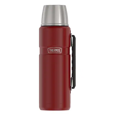 THERMOS Stainless King VacuumInsulated Beverage Bottle Ounce Rustic Red