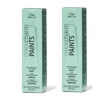 (Mint - Pack of 2) Wella Color Charm Paints MINT Semi-Permanent