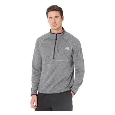 THE NORTH FACE Mens Canyonlands Half Zip Pullover Sweatshirt TNF Medium Grey Heather Small