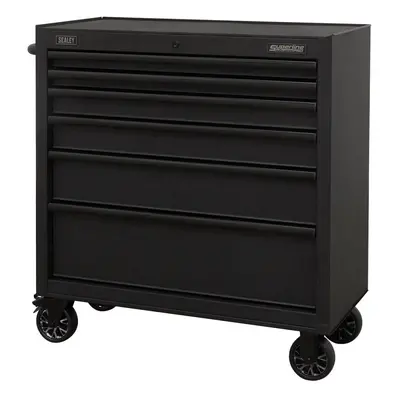 Sealey Superline PRO® Black Edition Rollcab with Soft Close Drawers 915mm AP3606BE