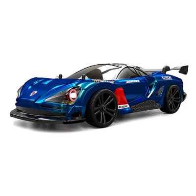 (Blue) 1/16 2.4G 4WD High Speed Drift RC Full Proportional Control With Angle Head Light