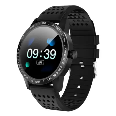 (Black) 1.3' Big Screen IP68 24-hour Heart Rate Sports Mode Long Battery Life Smart Watch