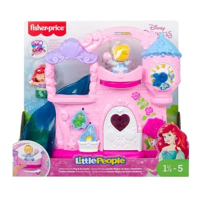 Mattel MTTGLT80 Little People Disney Princess Play & Go Castle Toys - Piece