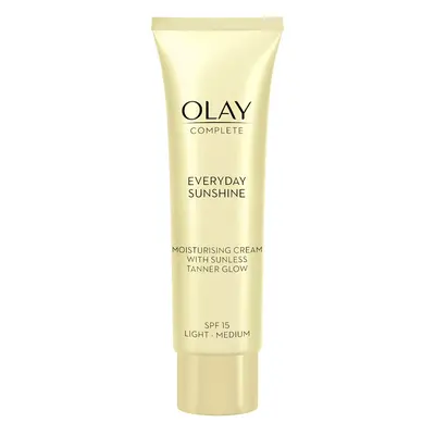 Complete Everyday Sunshine SPF15 Light Cream with Sunless Tanner, ml