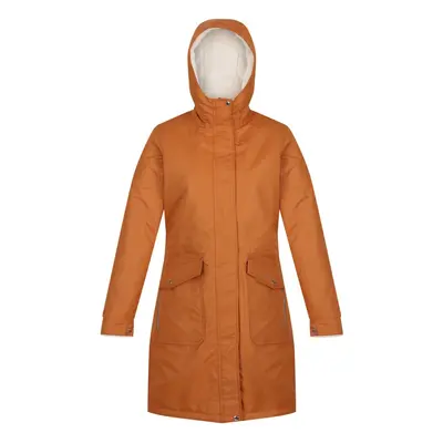 (12 UK, Copper Almond) Regatta Womens/Ladies Romine Waterproof Parka