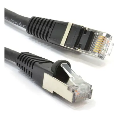 kenable UL Cat6A SSTP LSZH RJ45 Network Ethernet Patch 10GIG Cable 30m BLACK