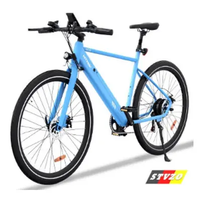 HITWAY BK19 E-Bike, Electric Bike, 26" Ebikes, up 90KM Hybrid Bike (Blue)