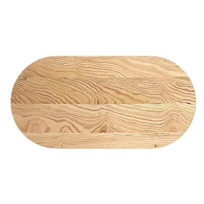 (natural, x x cm) vidaXL Table Top Replacement Board DIY Dining Table Top Solid Wood Oak Oval