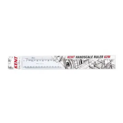 (62m) Kent Doublesided Handscale Ruler