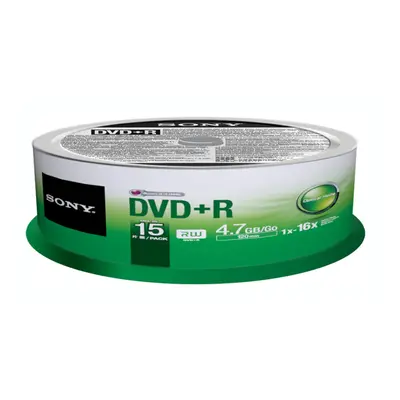 Sony DVD+R (15 pk Spindle)