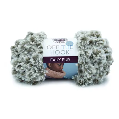 Lion Brand Yarn Off The Hook Faux Fur Yarn Chow Chow