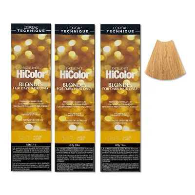 (H13 - (3pks)) L'Oreal National Blonde H13 Excellence HiColor BLONDES For Dark Hair Only