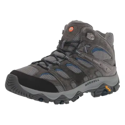 Merrell Mens Moab Mid Hiking Boot, granite