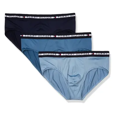 Tommy Hilfiger Men's Comfort + Multipack Briefs Dusty Blue LG