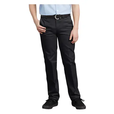 Dickies Khaki Big Boys' Flex Waist Slim Stretch Pant Black