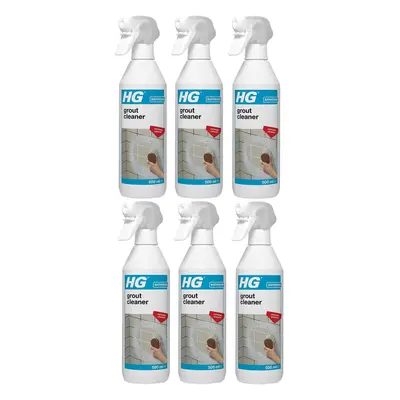 6 x HG Grout Cleaner Spray - 500ml