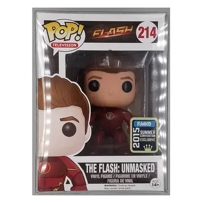 Funko Pop! Television #214 The Flash Unmasked Flash (2015 SDCC Exclusive)