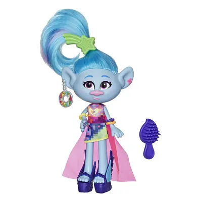 Dream Works Trolls Glam Chenille Fashion Doll with Dress, Shoes and More, Inspired by Trolls Wor