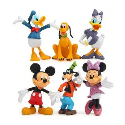 6pcs Disney Mickey Mouse Figure Set Toy Kid Gift