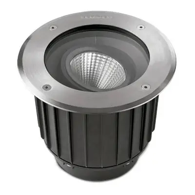 Leds-C4 Gea - Outdoor LED Recessed Ground Uplight Stainless Steel Polished 1950lm 2700K IP67