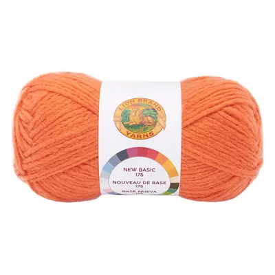 Lion Brand Yarn New Basic Yarn Pumpkin