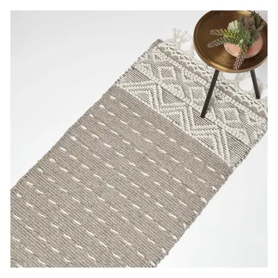 Patna Beige & Natural Kilim Wool Rug