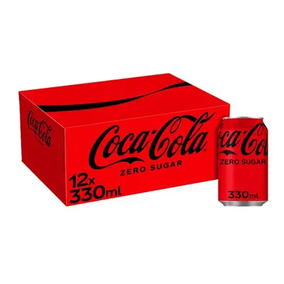 Coca-Cola Zero Sugar 330ml (Case of 2)