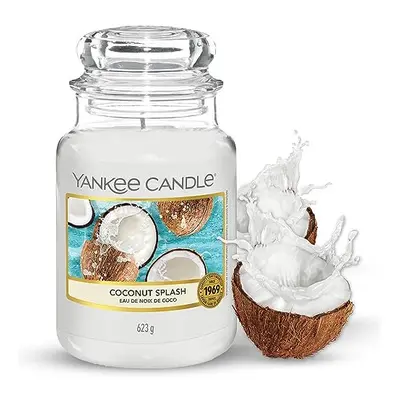 Yankee Candle Scented Candle | Coconut Splash Large Jar Candle | Long Burning Candles: up to Hou