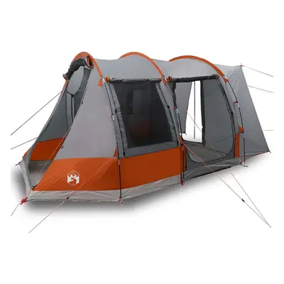 (grey and orange) vidaXL Car Tent 2-Person Waterproof Car Tailgate Tent SUV Tailgate Awning