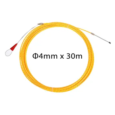 (3mmÃ30m) 10/20/30m Length x 3/4mm Dia. Fiberglass Wire Cable Puller Tube Piercing Device Fiber