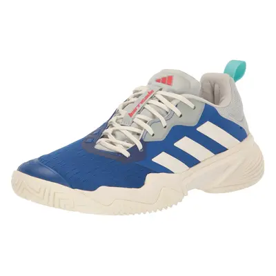 adidas Men's Barricade Sneaker Team Royal Blue/Off White/Bright Red