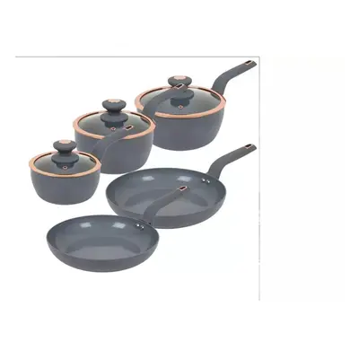 Tower Cavaletto Piece Aluminium Pan Set - Grey