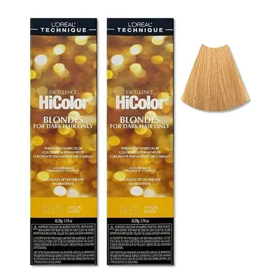 (H13 - (2pks)) L'Oreal National Blonde H13 Excellence HiColor BLONDES For Dark Hair Only