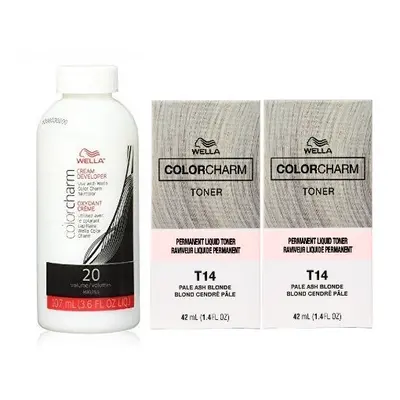 (Wella T14 + T14 + Wella Developer Vol 20) Wella T18 / T14 / T11 / T27 / T28 / / Developer Vol