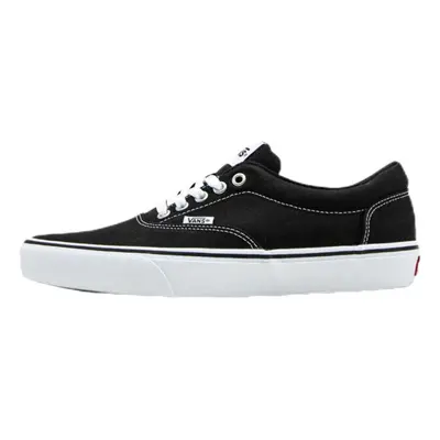 Vans Mens Doheny Trainers Black canvas Black White