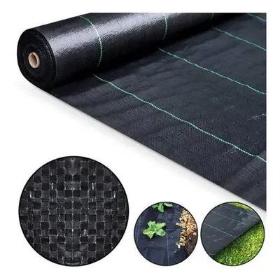 (1m x 50m ) Weed Control Barrier Fabric - 100gsm Heavy Duty