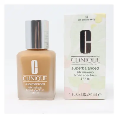 (16 Silk Almond) Clinique Superbalanced Silk Makeup Spf15 (Choose Your Shade) 1oz New In Box