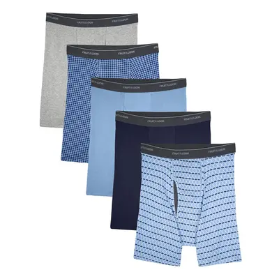 Fruit of the Loom Men's CoolZone Boxer Briefs Argyle XXX-Large