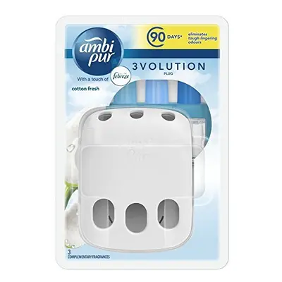 Ambi Pur 3Volution Cotton Fresh Plug in Starter Kit