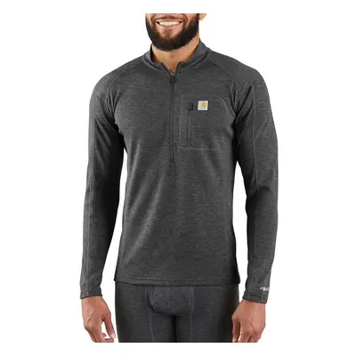 Carhartt Men's Force Midweight Synthetic-Wool Blend Base Layer Quarter