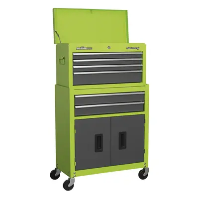 Sealey American PRO® Topchest & Rollcab Combination Drawer - Green/Grey AP2200BBHV