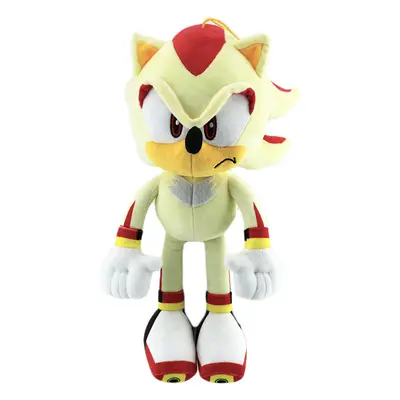 (B) Sonic The Hedgehog Plush Toys Knuckles Shadow Tails Cartoon Stuffed Doll Gift