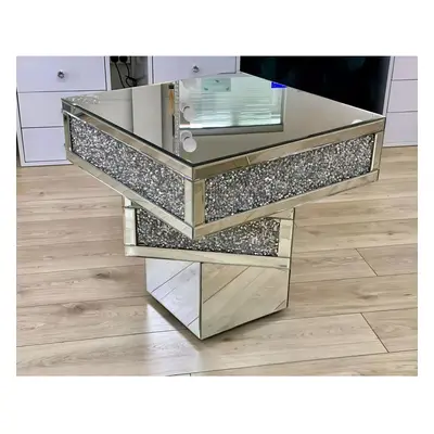 Mirrored Tier Side Table or Centre Table