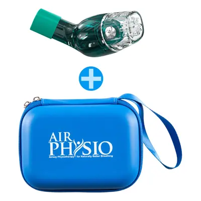 AirPhysio Lung Expansion & Mucus Clearance Device & Travel Case