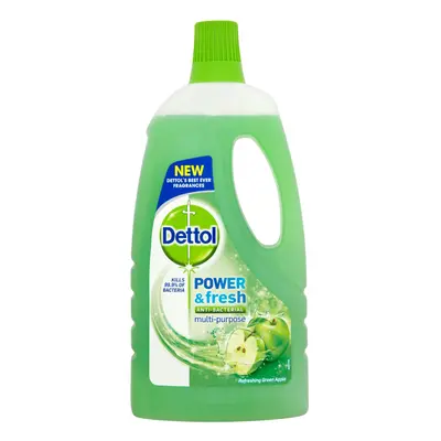 Power and Fresh Multi Purpose Cleaner Refreshing Green Apple Litre (Pack of 6)