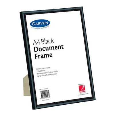 (Black) Carven Document Frame A4