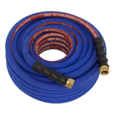 Sealey AH20R/12 Air Hose 20mtr x Ã13mm with 1/2"bsp Unions Extra Heavy-duty